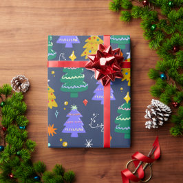 Weihnachtsbaum Geschenkpapier