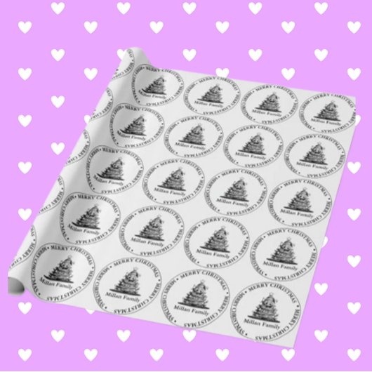 Weihnachtsbaum Geschenkpapier