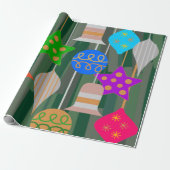 Weihnachtsbaum Geschenkpapier (Ungerollt)