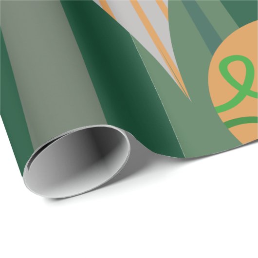 Weihnachtsbaum Geschenkpapier (Rolleneckpunkt)