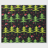 Weihnachtsbaum Geschenkpapier (Flach)