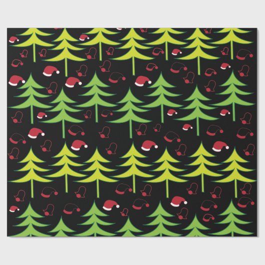 Weihnachtsbaum Geschenkpapier (Flach)