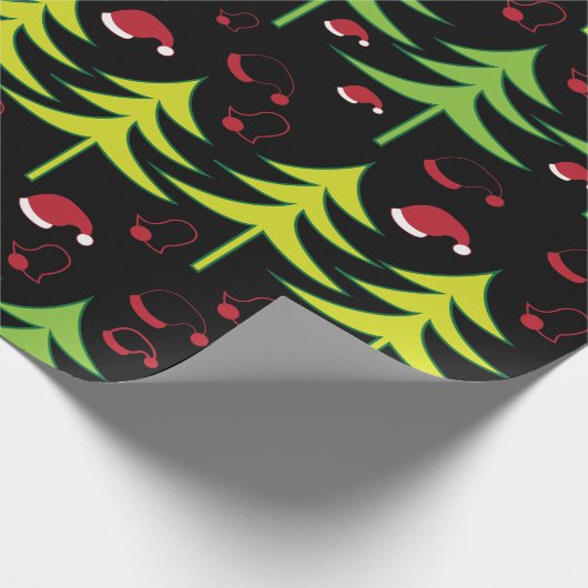 Weihnachtsbaum Geschenkpapier (Ecke)