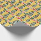 Weihnachtsbaum Geschenkpapier (Ecke)