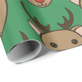 Weihnachtsbaum Geschenkpapier (Rolleneckpunkt)