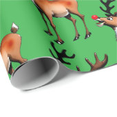 Weihnachtsbaum Geschenkpapier (Rolleneckpunkt)