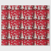 Weihnachtsbaum Geschenkpapier (Flach)
