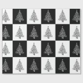 Weihnachtsbaum Geschenkpapier (Flach)