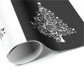 Weihnachtsbaum Geschenkpapier (Rolleneckpunkt)