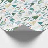 Weihnachtsbaum Geschenkpapier (Ecke)