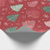 Weihnachtsbaum Geschenkpapier (Ecke)