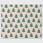 Weihnachtsbaum Geschenkpapier (Flach)