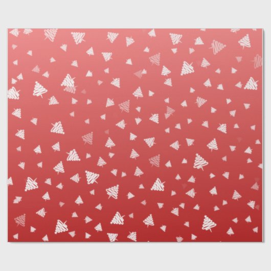 Weihnachtsbaum Geschenkpapier (Flach)