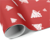 Weihnachtsbaum Geschenkpapier (Rolleneckpunkt)