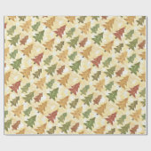 Weihnachtsbaum Geschenkpapier (Flach)