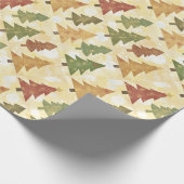Weihnachtsbaum Geschenkpapier (Ecke)
