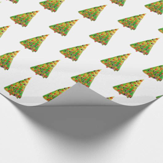 Weihnachtsbaum Geschenkpapier (Ecke)