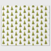 Weihnachtsbaum Geschenkpapier (Flach)