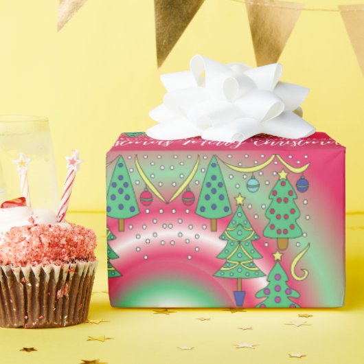 Weihnachtsbaum-Geschenkpapier Geschenkpapier (Geburtstagsparty)