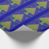 Weihnachtsbaum-Geschenkpapier Geschenkpapier (Ecke)
