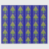 Weihnachtsbaum-Geschenkpapier Geschenkpapier (Flach)