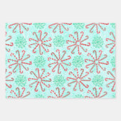 Weihnachtsbaum Geschenkpapier Set (Vorderseite 2)