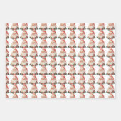 Weihnachtsbaum Geschenkpapier Set (Vorderseite 3)