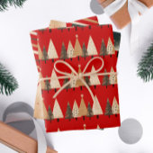 Weihnachtsbaum Geschenkpapier Set