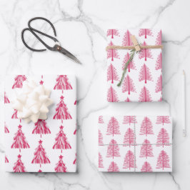 Weihnachtsbaum Geschenkpapier Set