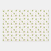 Weihnachtsbaum Geschenkpapier Set (Vorderseite 3)