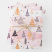 Weihnachtsbaum Geschenkpapier Set (Beispiel)