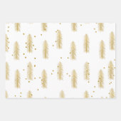 Weihnachtsbaum Geschenkpapier Set (Vorderseite)
