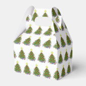 Weihnachtsbaum Geschenkschachtel (Rückseite)