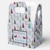 Weihnachtsbaum Geschenkschachtel (Geöffnet)