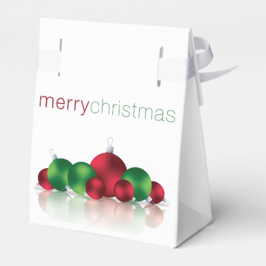 Weihnachtsbaum Geschenkschachtel (Rückseite)