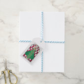 Weihnachtsbaum-Geschenktasten Geschenkanhänger (Mit Garn)