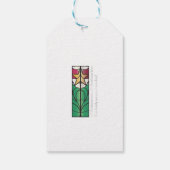 Weihnachtsbaum-Geschenktasten Geschenkanhänger (Rückseite)