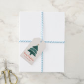 Weihnachtsbaum-Geschenktasten Geschenkanhänger (Mit Garn)