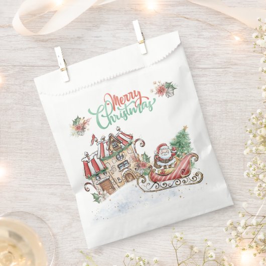 Weihnachtsbaum Geschenktütchen (Ausgeschnitten)