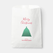 Weihnachtsbaum Geschenktütchen (Vorderseite)