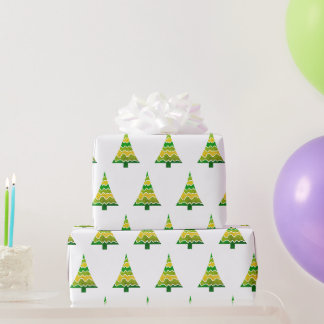 Weihnachtsbaum-Geschenkverpackung Geschenkpapier
