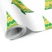 Weihnachtsbaum-Geschenkverpackung Geschenkpapier (Rolleneckpunkt)