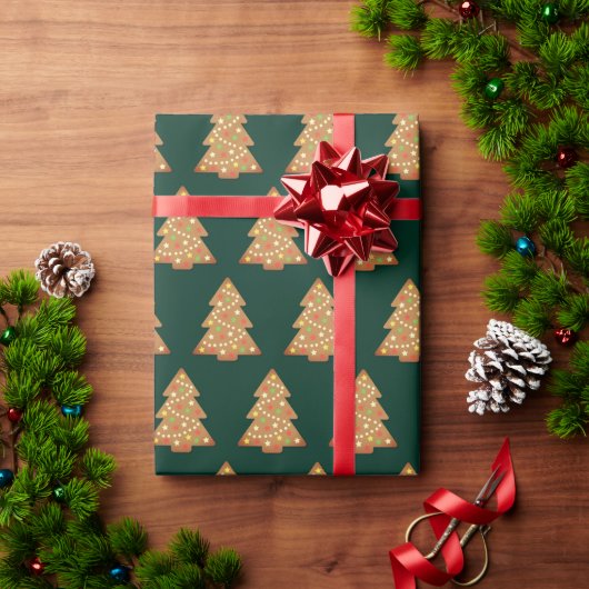 Weihnachtsbaum-Geschenkverpackung Geschenkpapier (Feiertagsgeschenk)