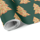 Weihnachtsbaum-Geschenkverpackung Geschenkpapier (Rolleneckpunkt)