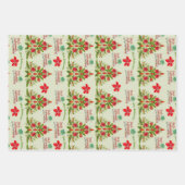 Weihnachtsbaum-Geschenkwrap der hawaiianischen Tro Geschenkpapier Set (Vorderseite 3)