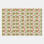 Weihnachtsbaum-Geschenkwrap der hawaiianischen Tro Geschenkpapier Set (Vorderseite)