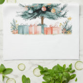 Weihnachtsbaum Geschirrtuch (Gefaltet)