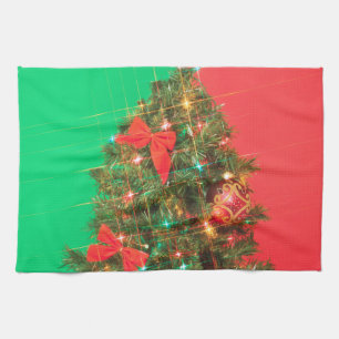 Weihnachtsbaum Geschirrtuch