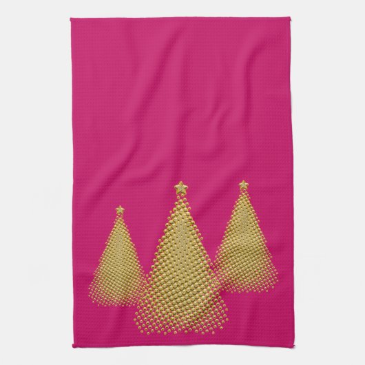 Weihnachtsbaum Geschirrtuch (Vertikal)