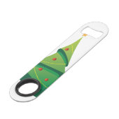 Weihnachtsbaum-Geschwindigkeits-Flaschen-Öffner Speed Flaschenöffner (Rückseite Schrägansicht)